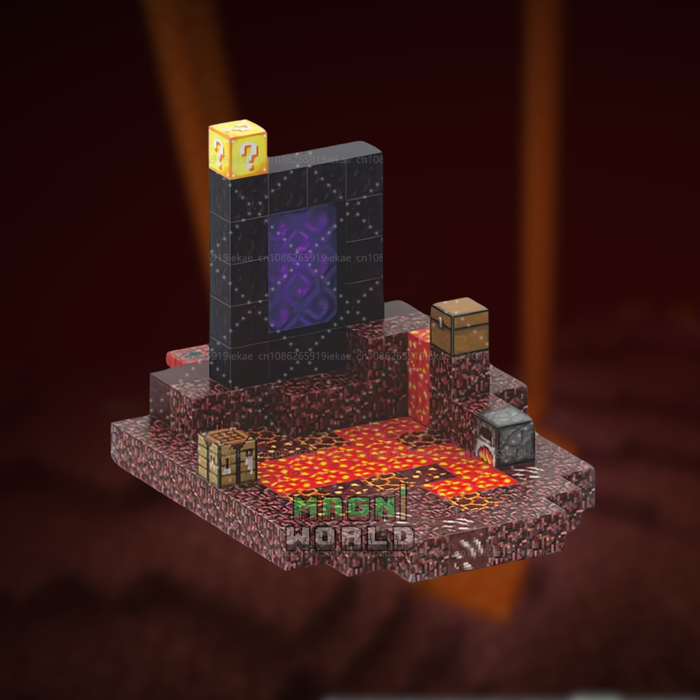 MagniWorlds® Nether Portal 128 PCS