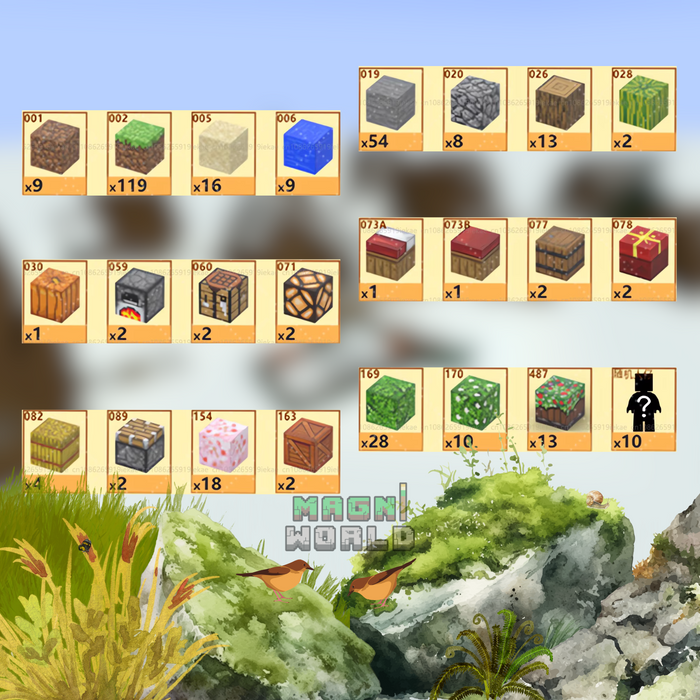 MagniWorlds® Spring Garden 320 PCS