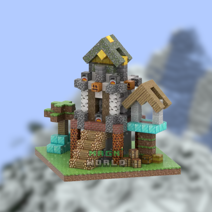 MagniWorlds® Halloween House 621 PCS